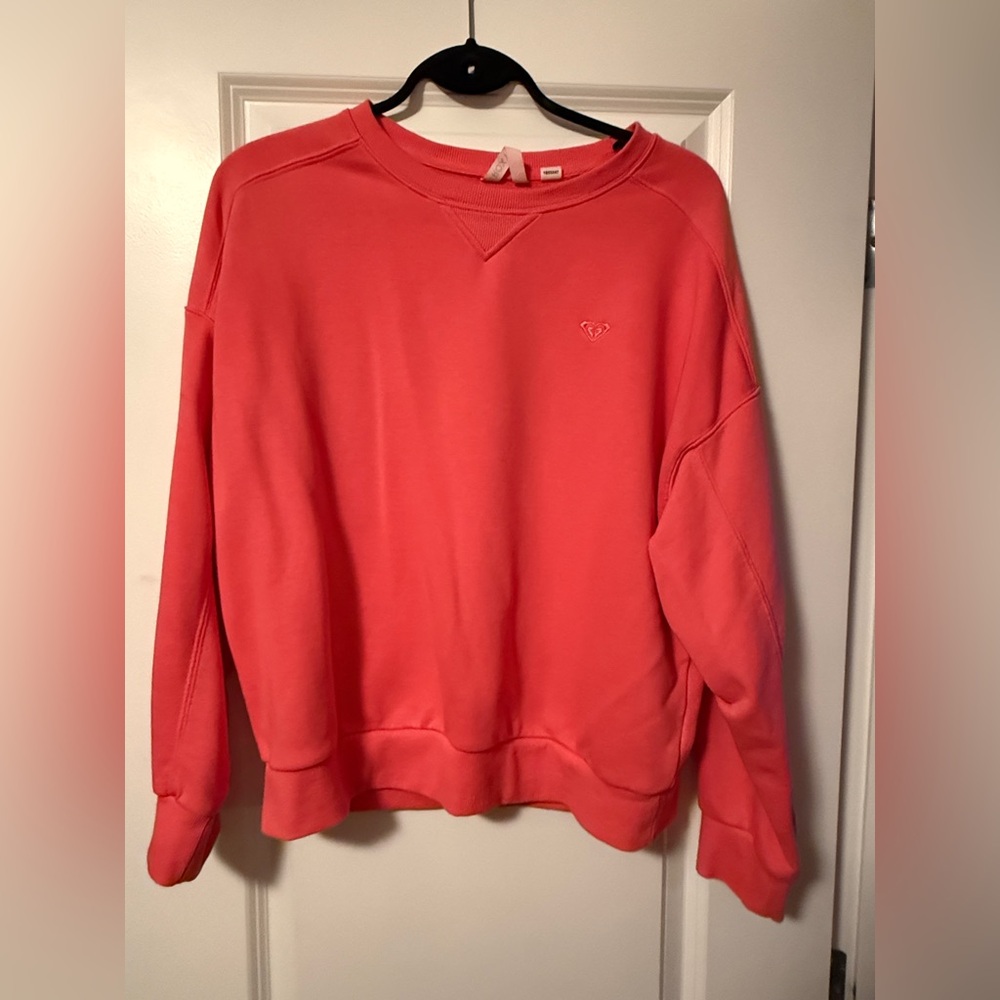 Roxy Orange/Pink Crewneck